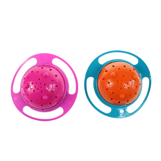 360° Rotating Spill-Proof Gyro Bowl