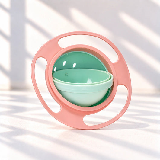 BabyOala 360° Gyro Bowl — 3 Bowls